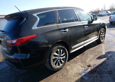 2013 Infiniti Jx35 z USA, uszkodzony, nr VIN 5N1AL0MM0DC318502
